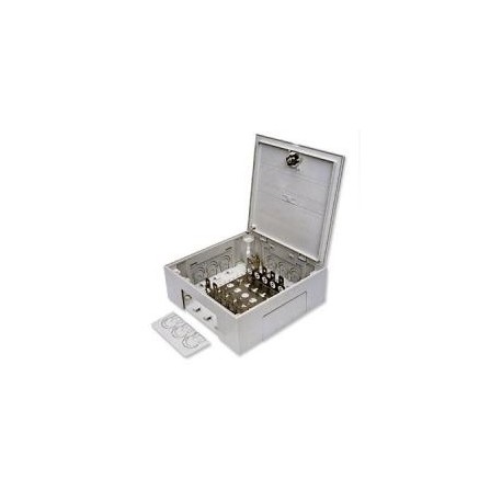 KRONECTION Box I pre max.30 párov, s mont. držiakom M3 a zámkom,  170 x 140 x 75 mm, EKO